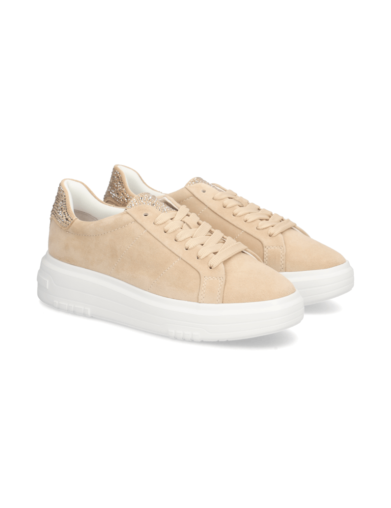 POE-Veloursleder-Sneaker-beige