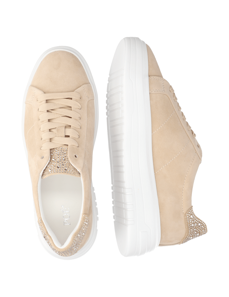 POE-Veloursleder-Sneaker-beige