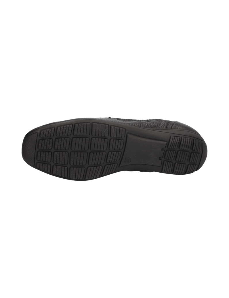 POE-Glattleder-Slipper-schwarz