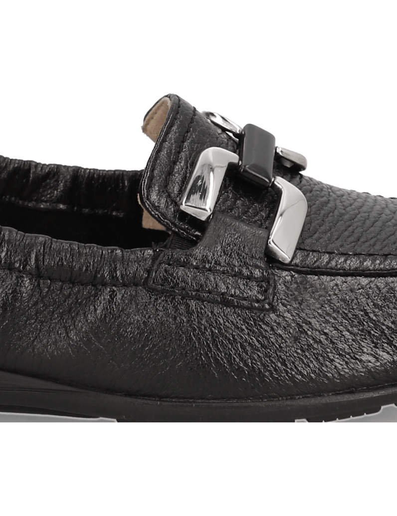 POE-Glattleder-Slipper-schwarz