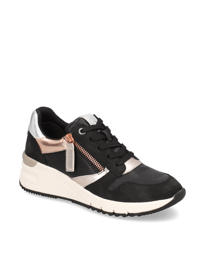 TAMARIS-Lederkombination-Sneaker