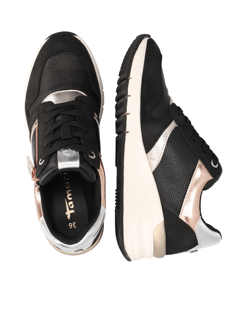 TAMARIS-Lederkombination-Sneaker