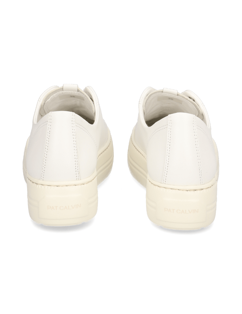 Pat-Calvin-Glattleder-Sneaker-weiss