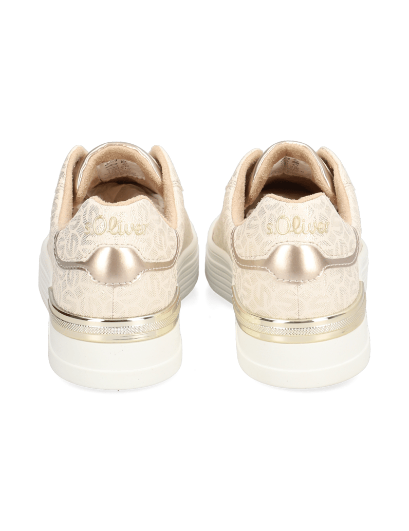 S.Oliver-Sneaker-gold