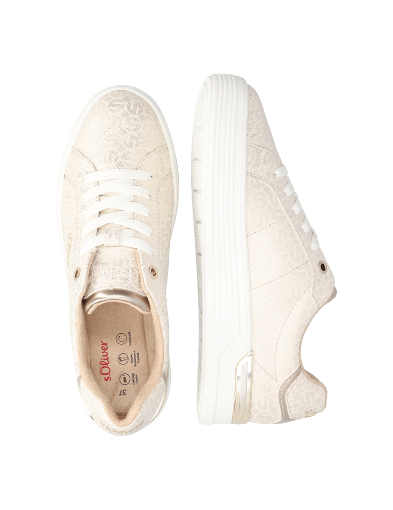 S.Oliver-Sneaker-gold