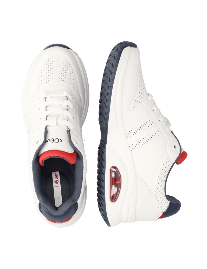 S.Oliver-Sneaker-weiss