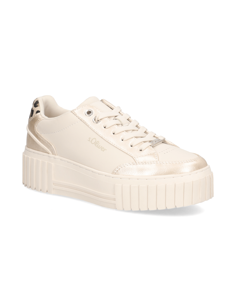 S.Oliver-Sneaker-beige