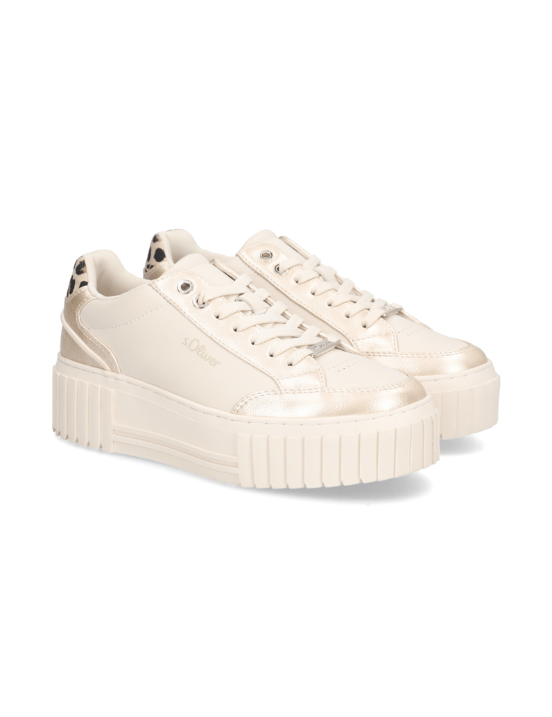 S.Oliver-Sneaker-beige