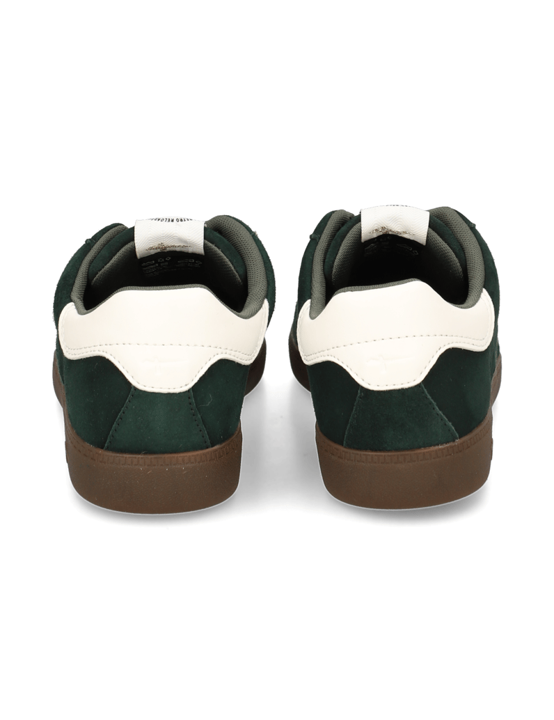 TAMARIS-Veloursleder-Sneaker-weiss