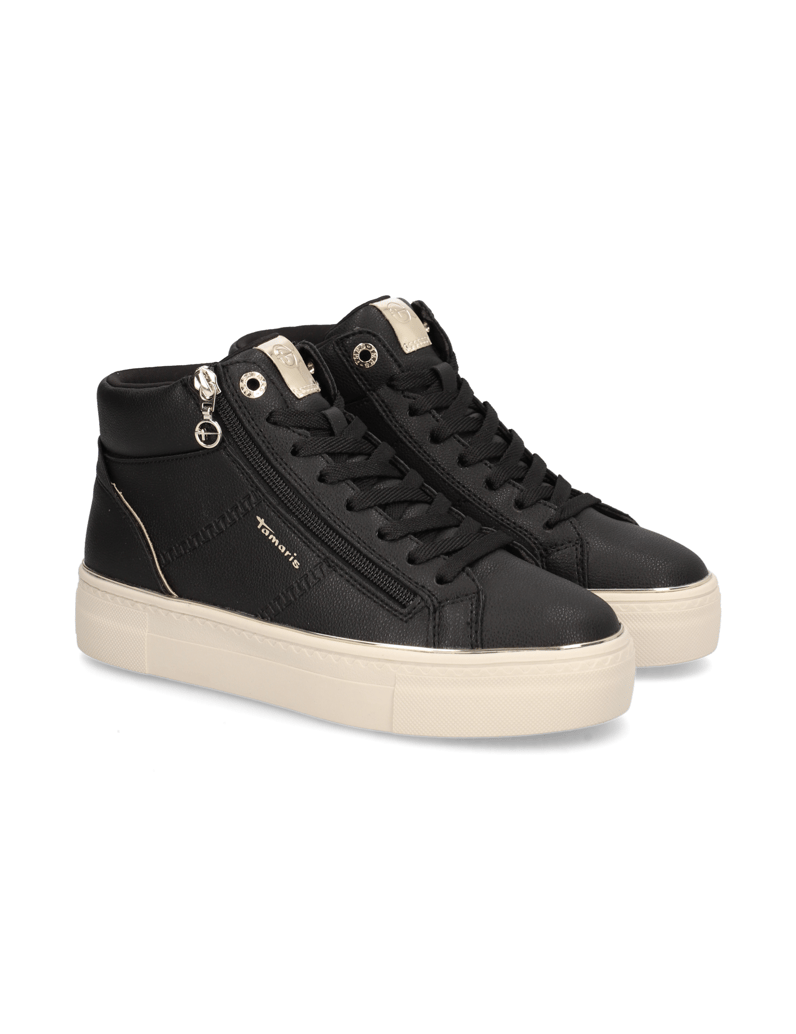 TAMARIS-Sneaker-Mid-Cut-schwarz