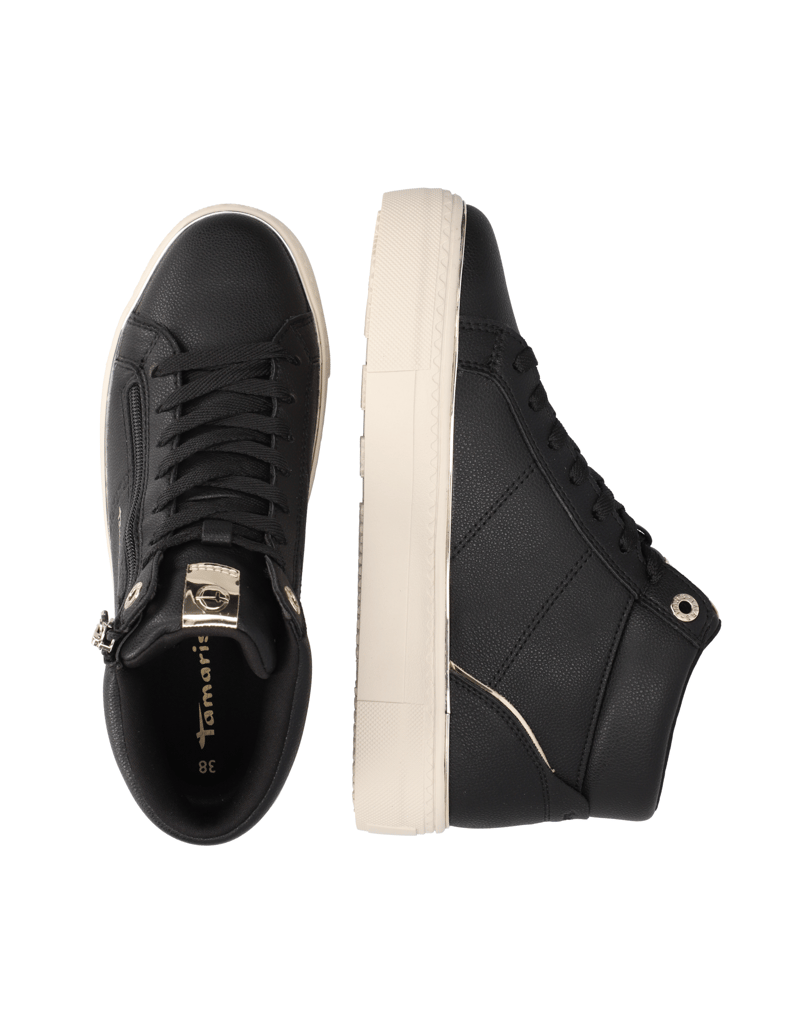 TAMARIS-Sneaker-Mid-Cut-schwarz