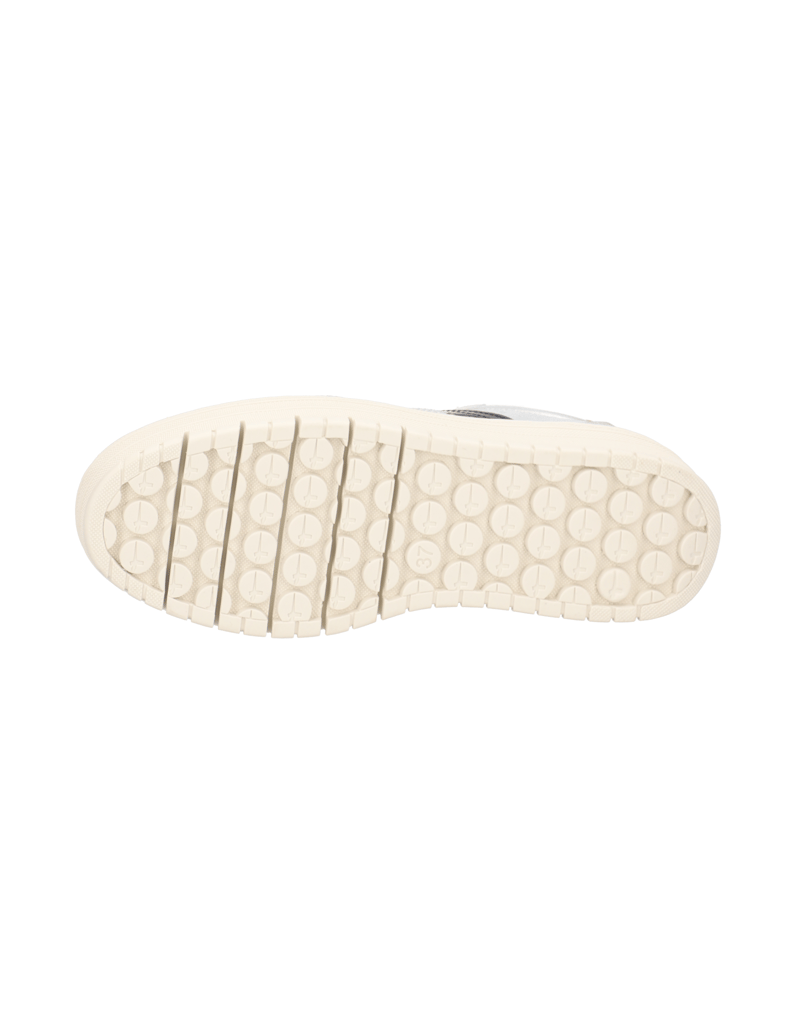 TAMARIS-Glattleder-Sneaker-silber