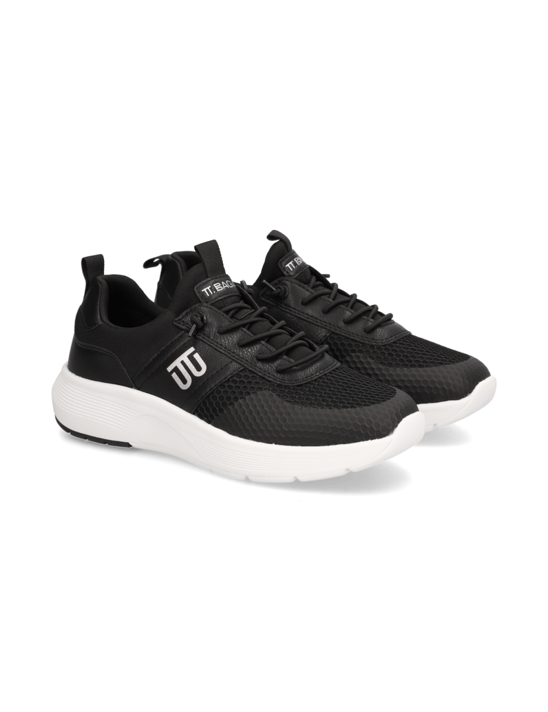 TT.-BAGATT-Textil-Sneaker-schwarz