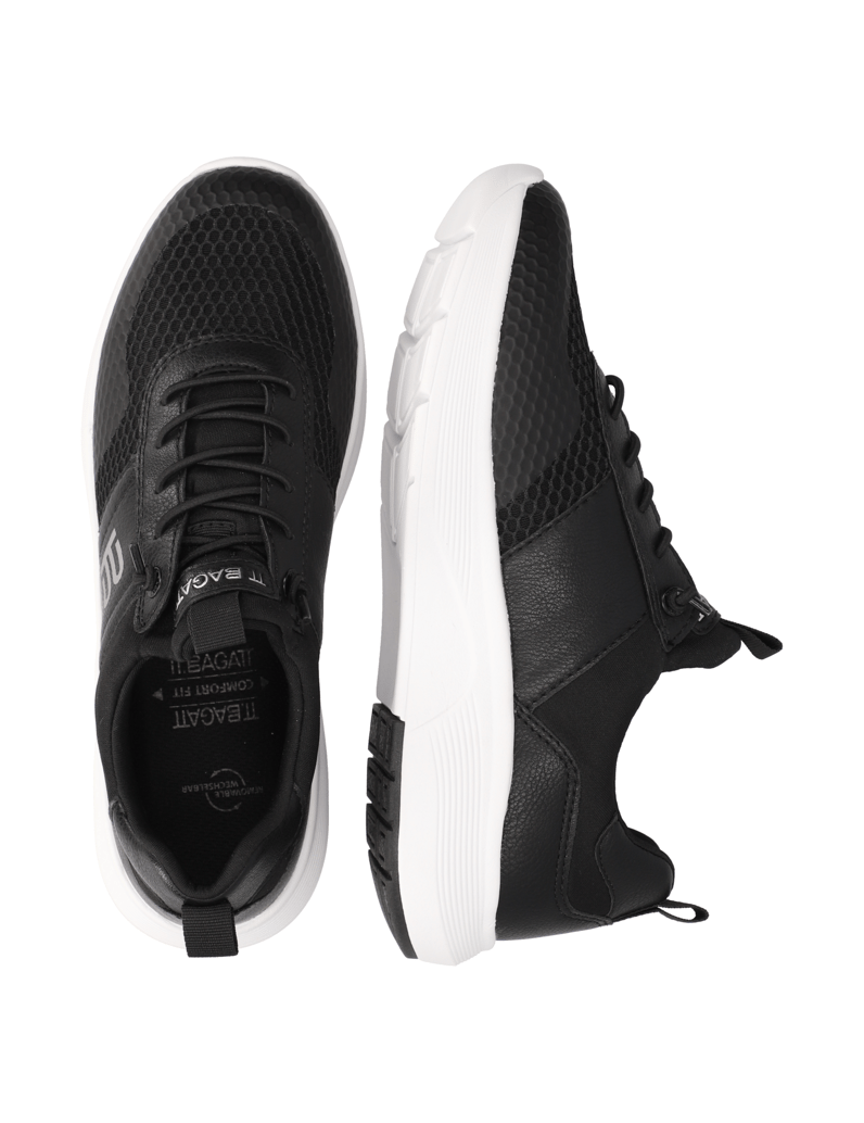 TT.-BAGATT-Textil-Sneaker-schwarz