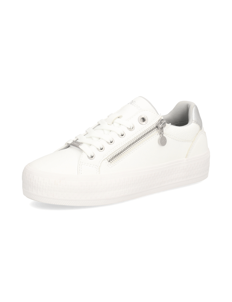 S.Oliver-Sneaker-weiss