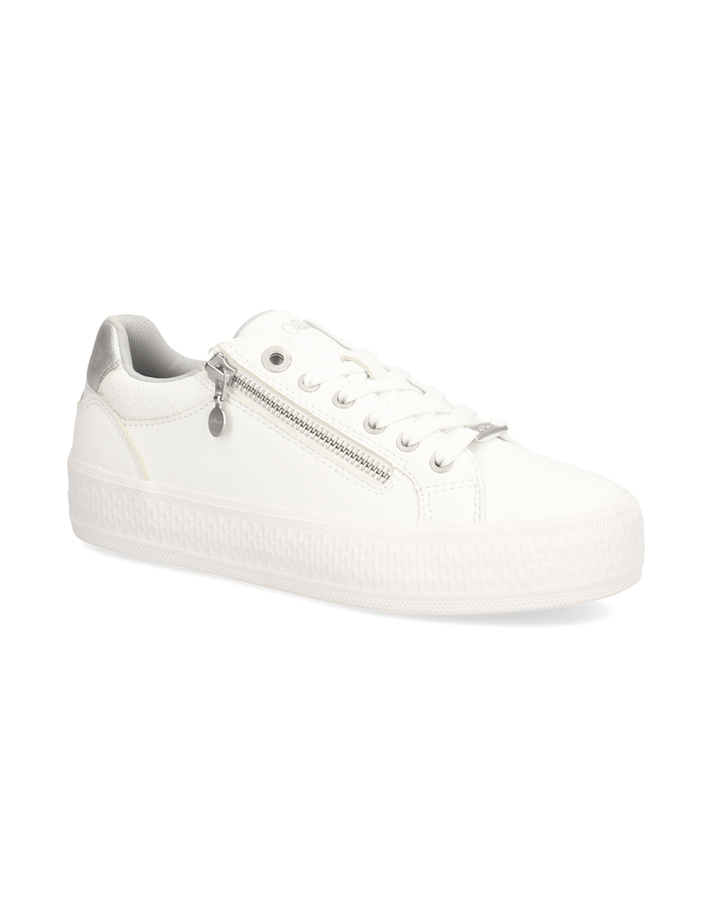 S.Oliver-Sneaker-weiss