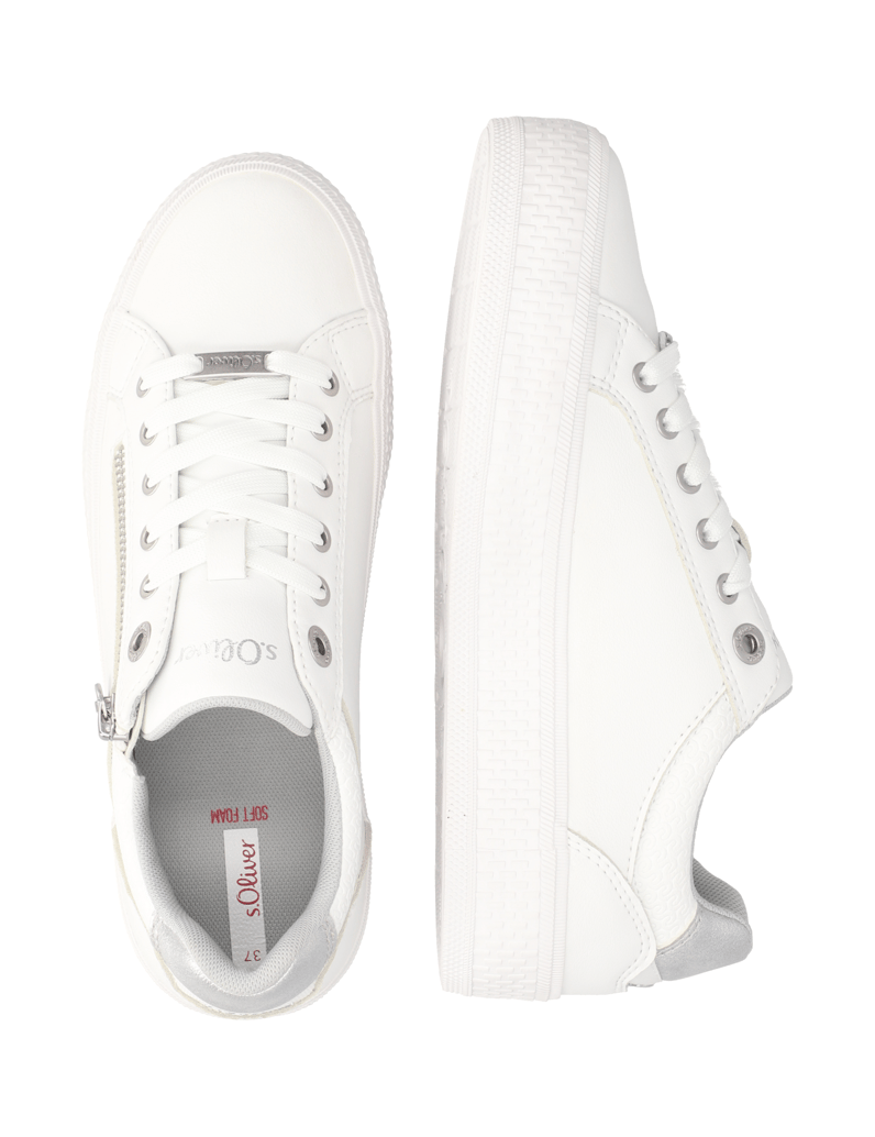 S.Oliver-Sneaker-weiss