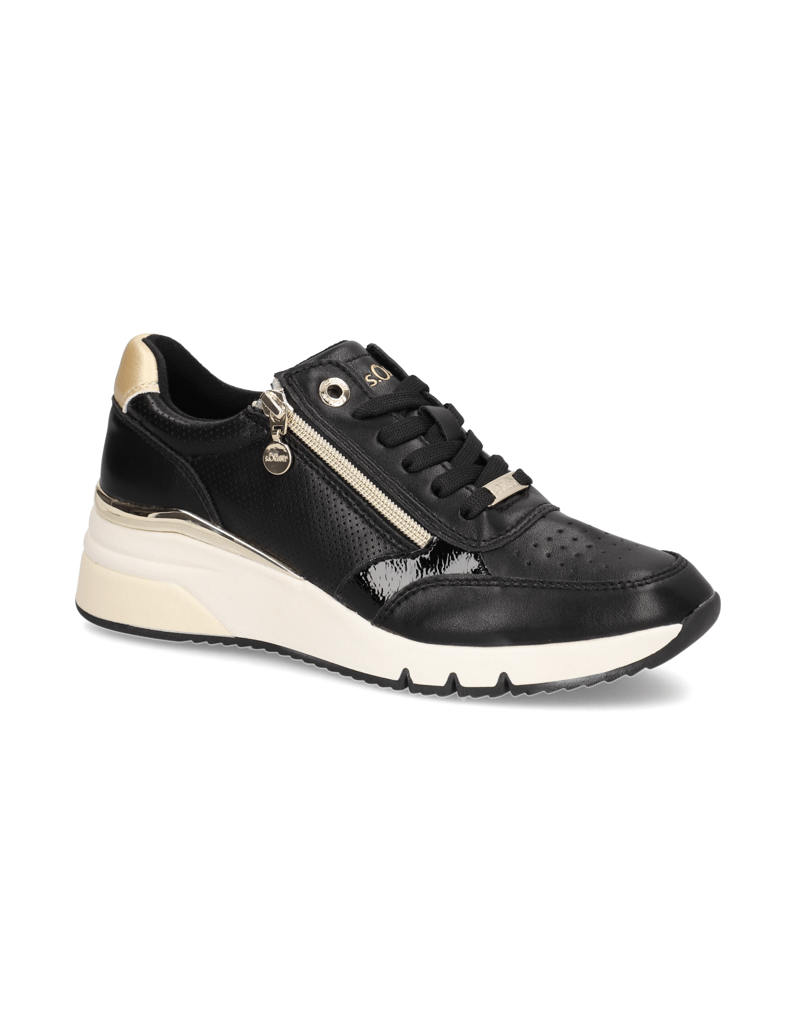 S.Oliver-Sneaker-schwarz