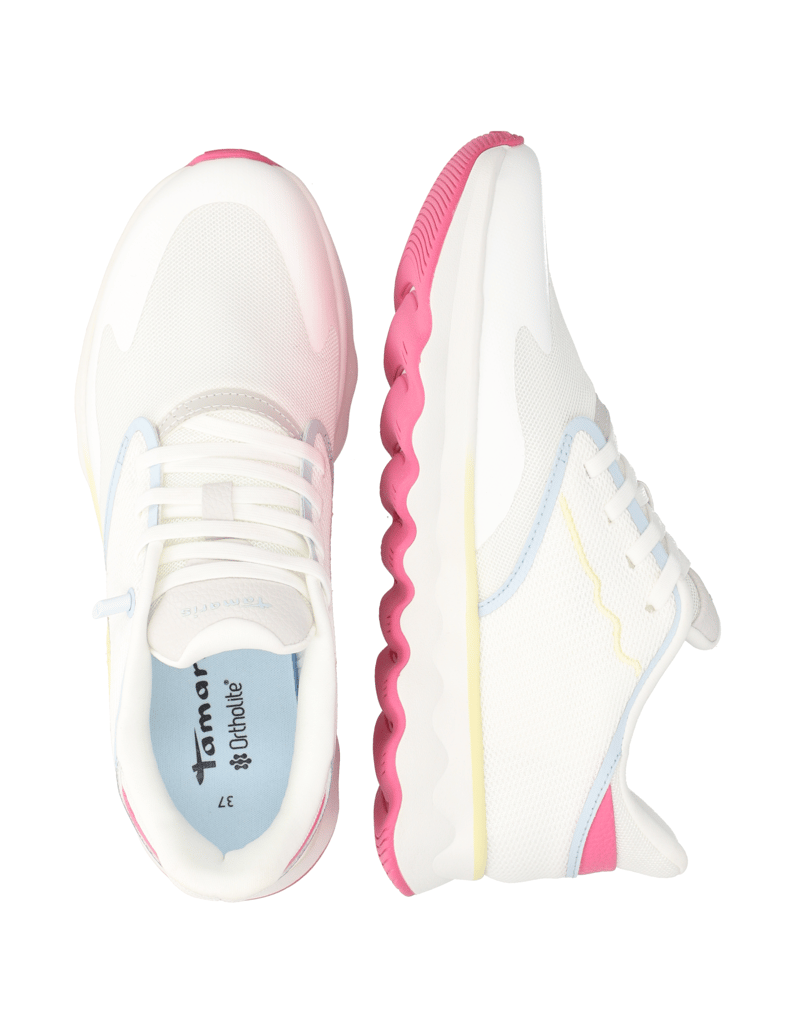 TAMARIS-Textil-Sneaker-weiss