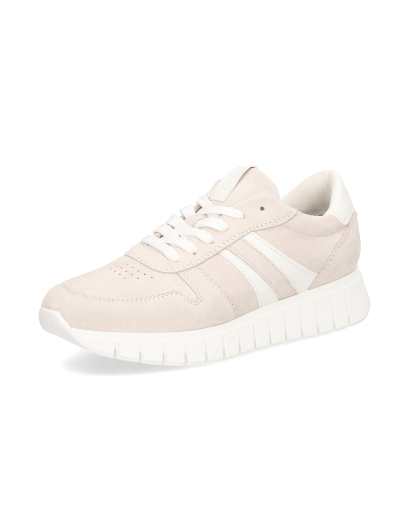 TAMARIS-Veloursleder-Sneaker-beige