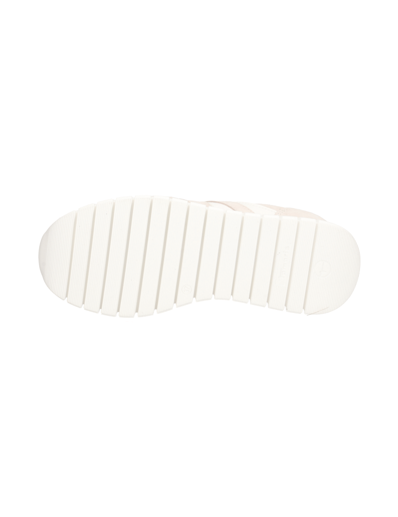 TAMARIS-Veloursleder-Sneaker-beige