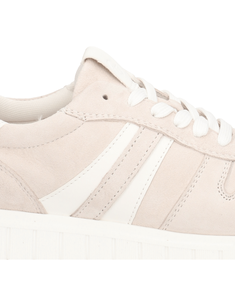 TAMARIS-Veloursleder-Sneaker-beige