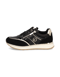 TAMARIS Lederimitat Sneaker schwarz
