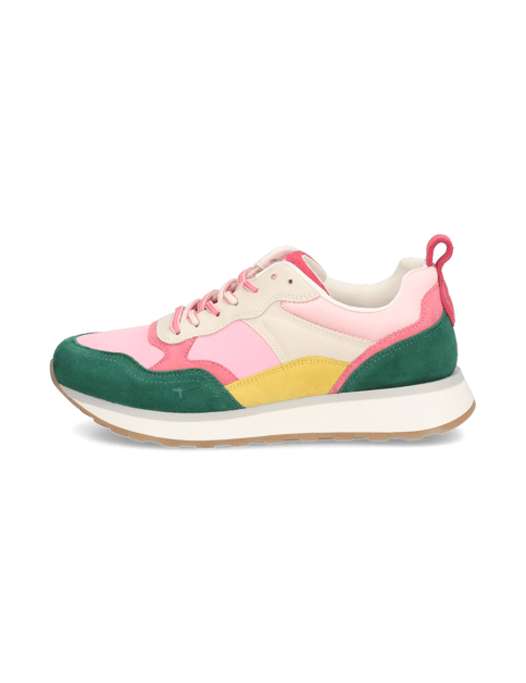 Lederkombination Sneaker