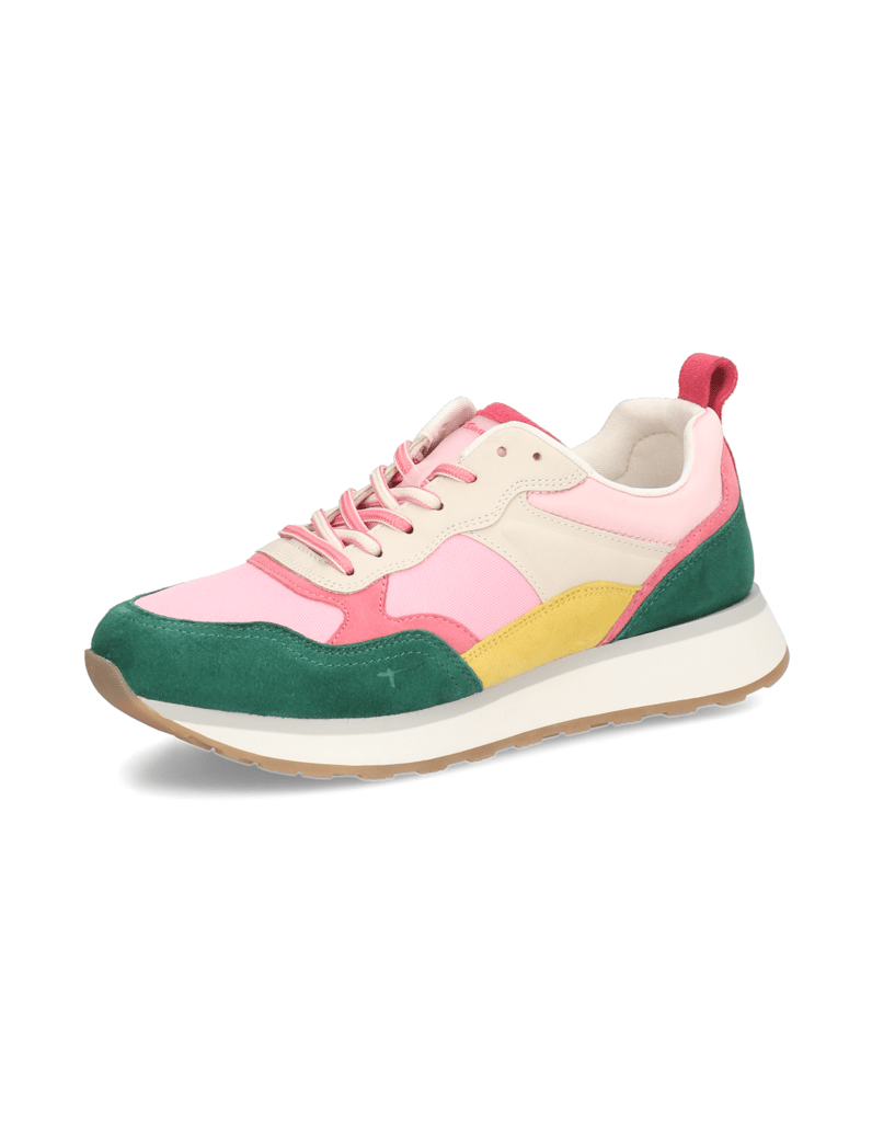 TAMARIS-Lederkombination-Sneaker-multicolor