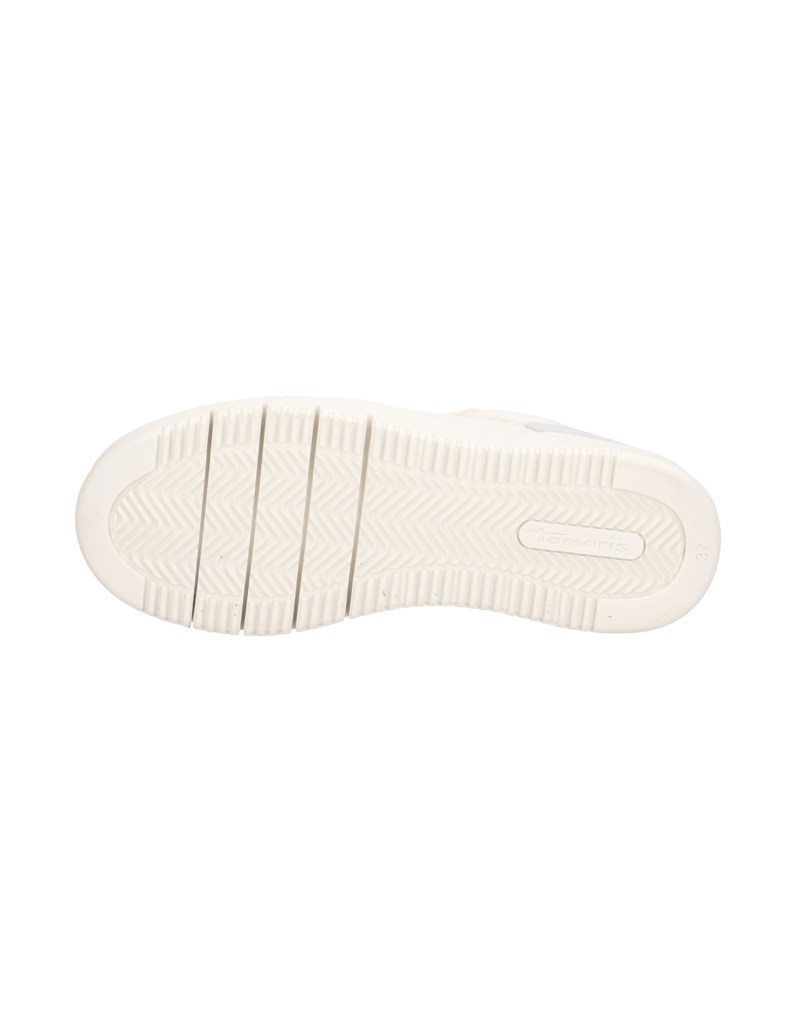TAMARIS-Lederkombination-Sneaker-weiss