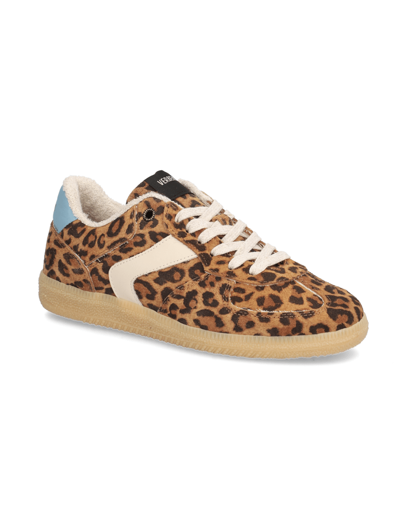 Verbenas-Veloursleder-Sneaker-braun