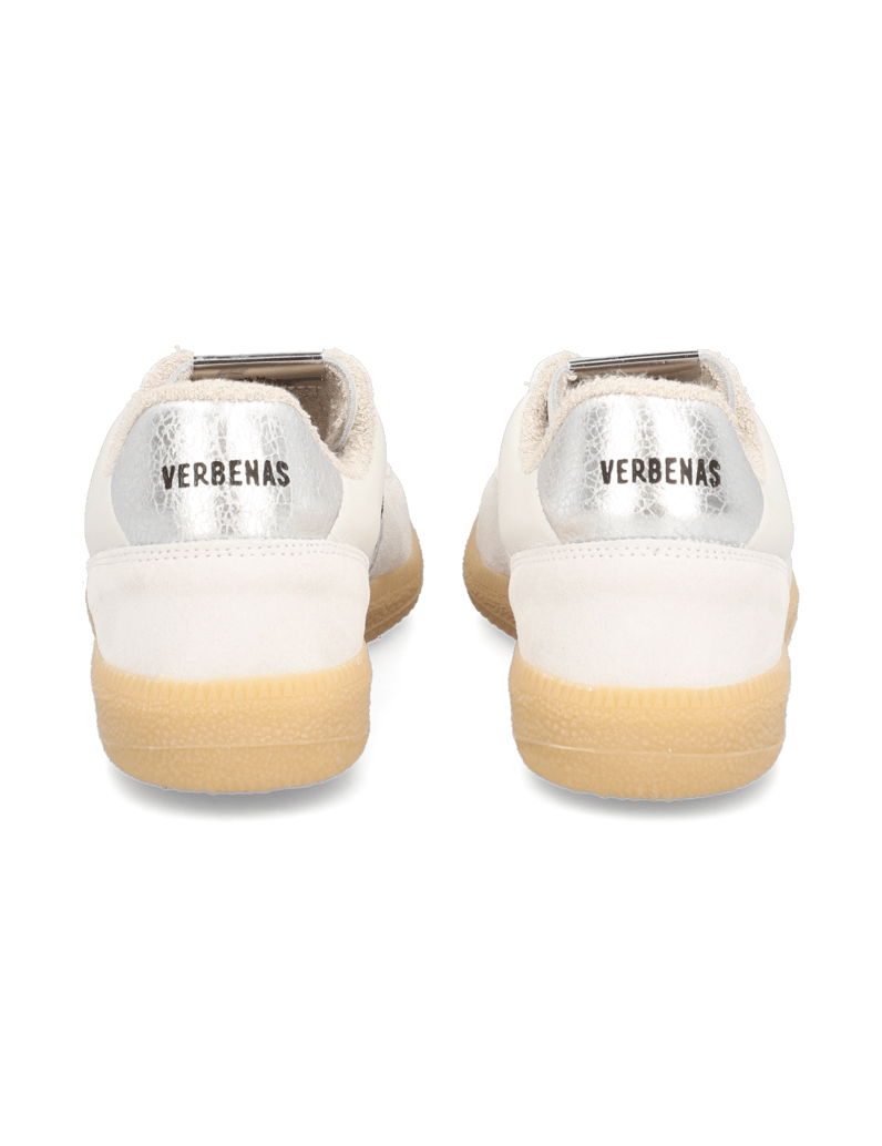 Verbenas-Veloursleder-Sneaker-weiss