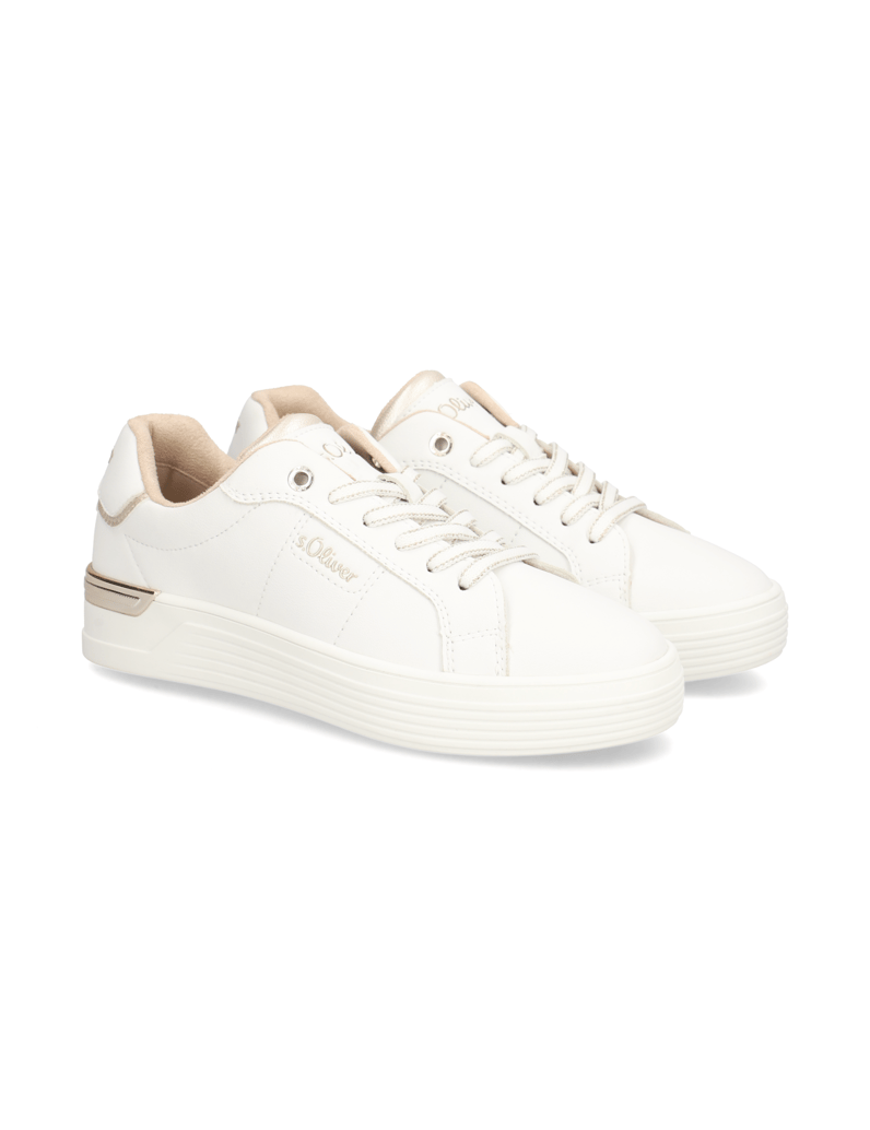 S.Oliver-Sneaker-weiss