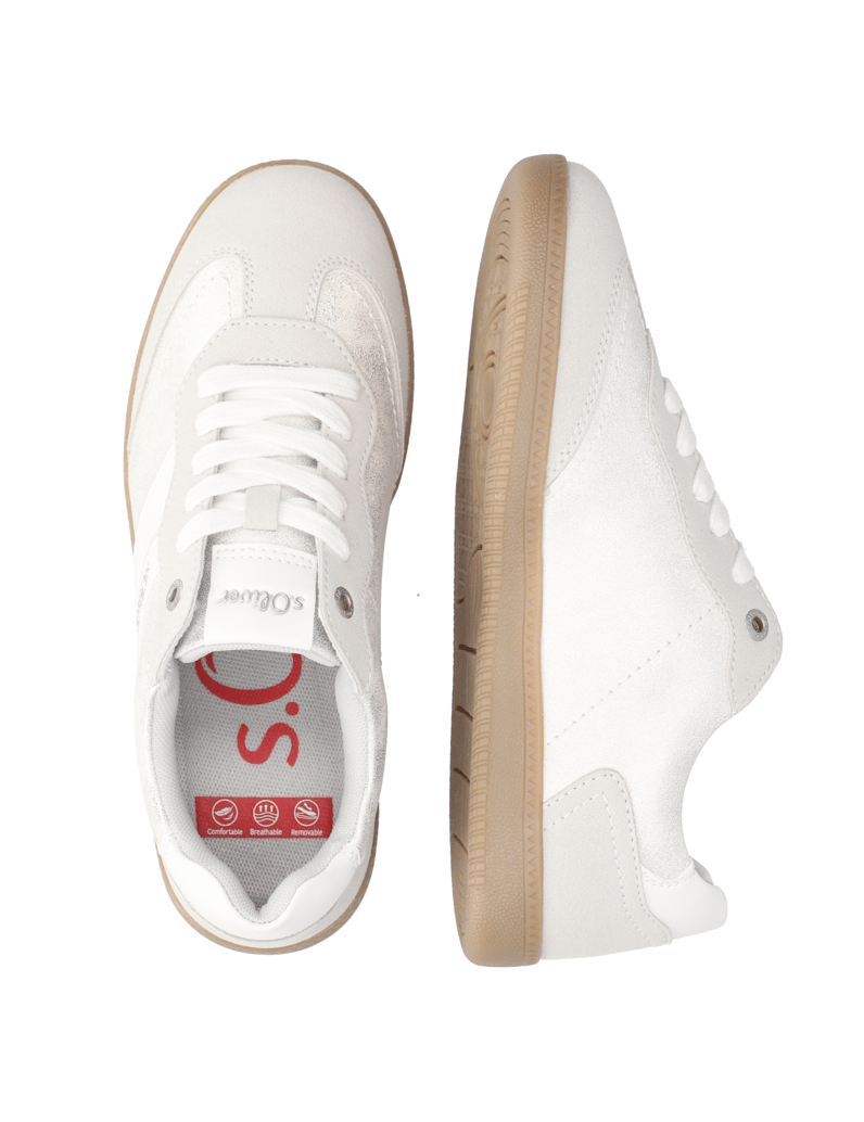 S.Oliver-Sneaker-weiss
