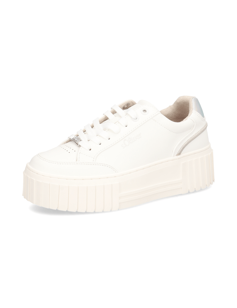 S.Oliver-Sneaker-weiss