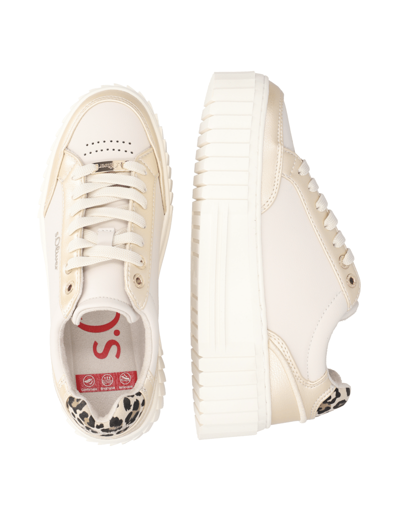S.Oliver-Sneaker-weiss