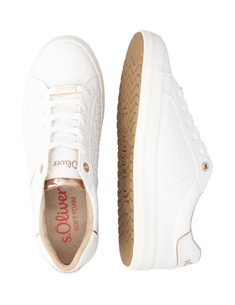 S.Oliver-Sneaker-weiss