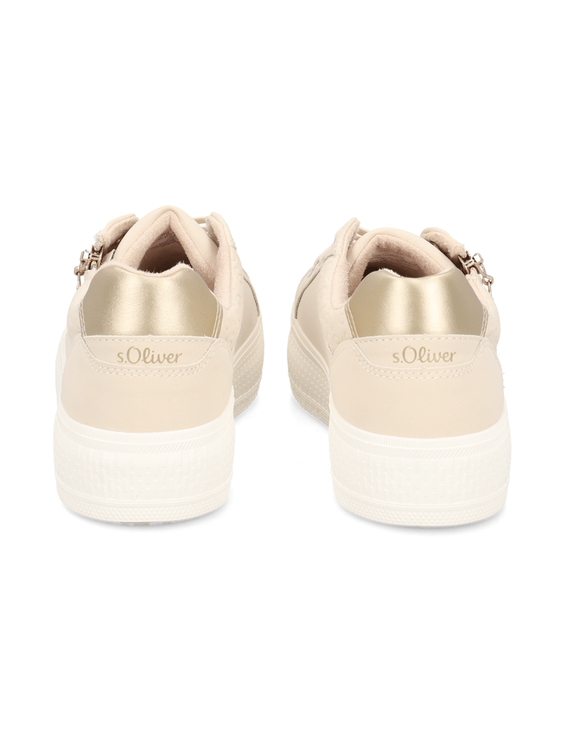 S.Oliver-Sneaker-beige