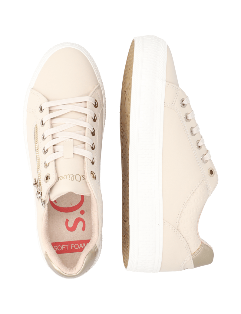 S.Oliver-Sneaker-beige
