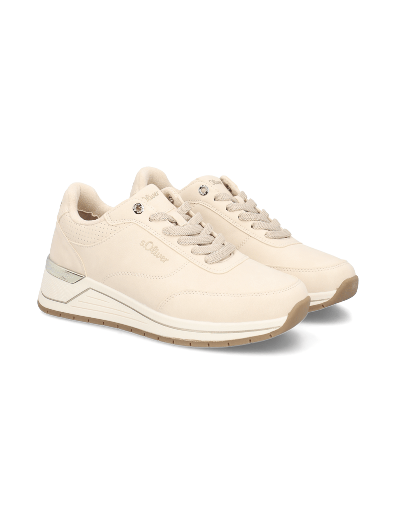 S.Oliver-Sneaker-beige