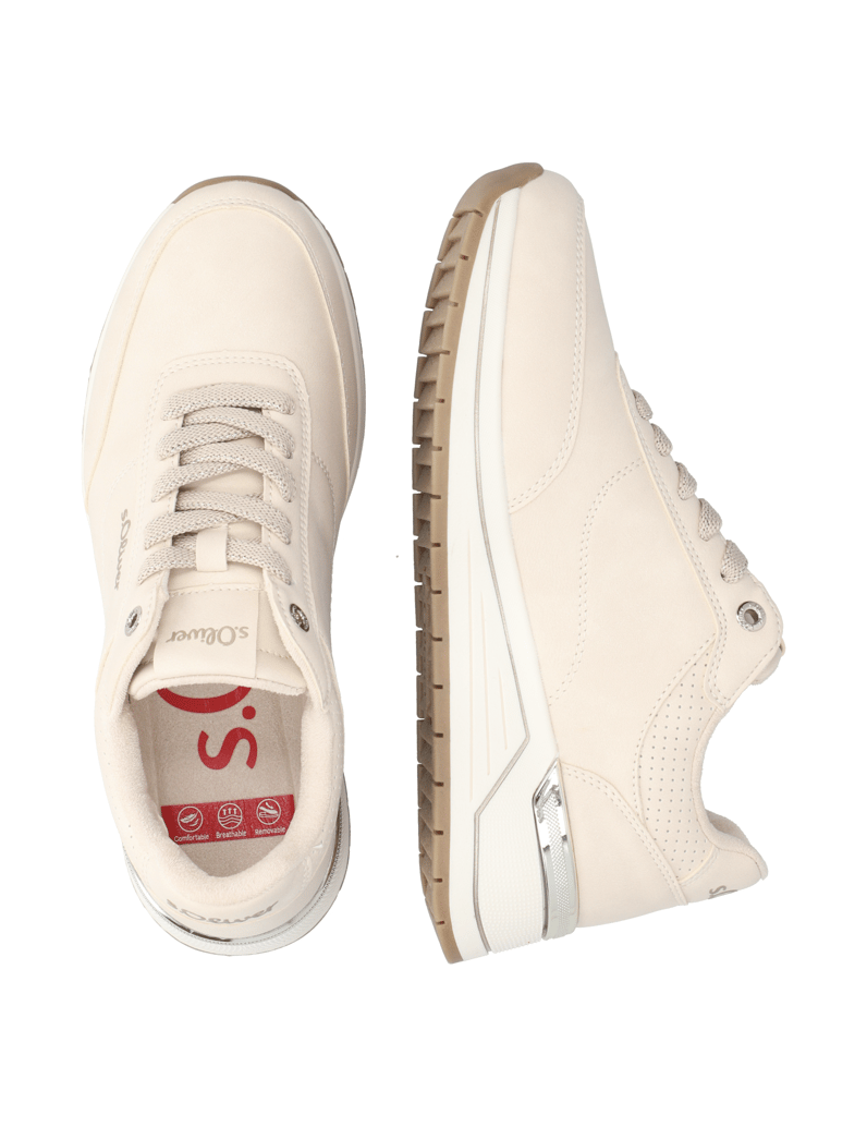 S.Oliver-Sneaker-beige