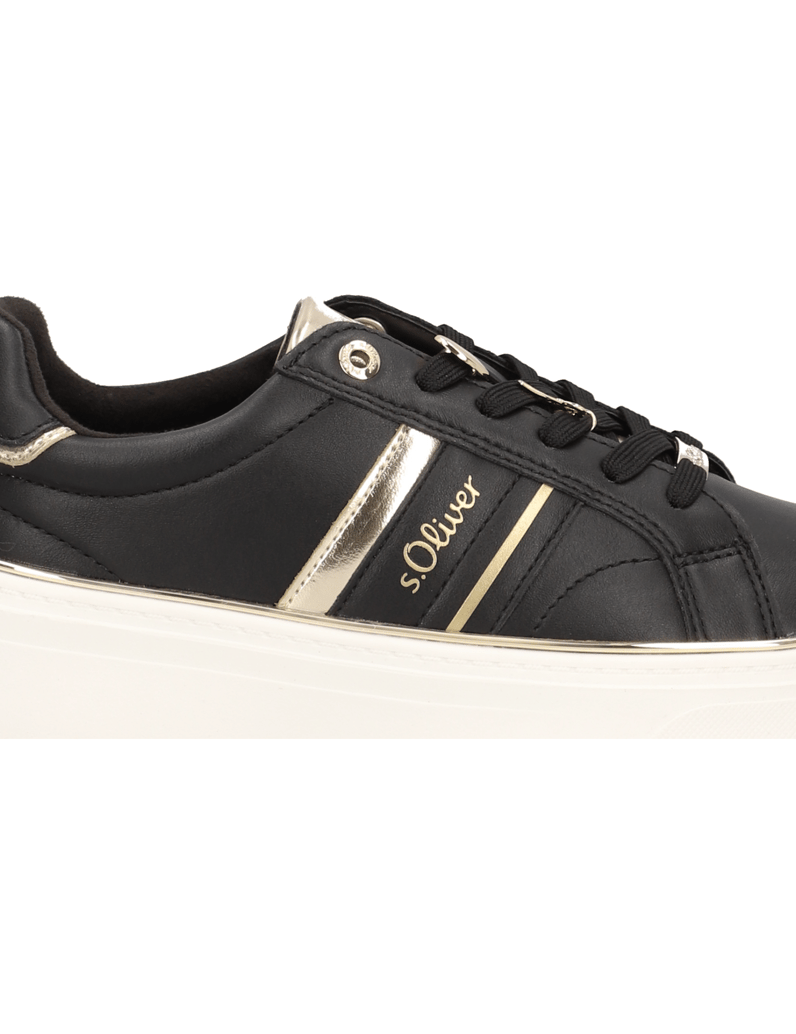 S.Oliver-Sneaker-schwarz