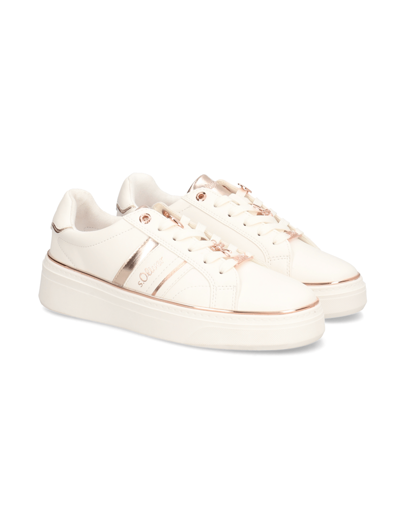 S.Oliver-Sneaker-weiss