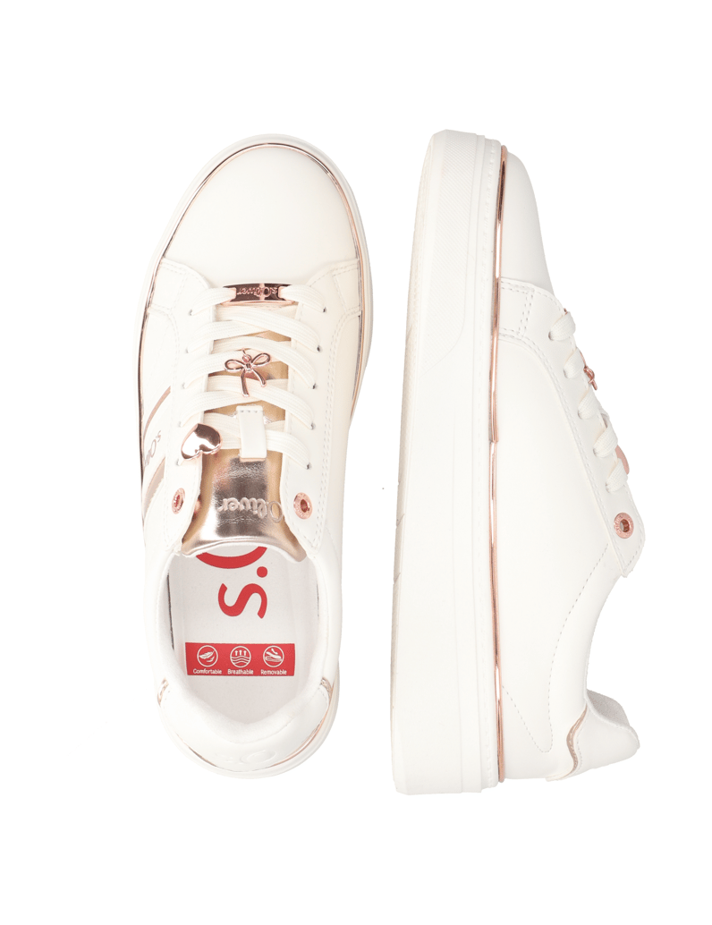 S.Oliver-Sneaker-weiss
