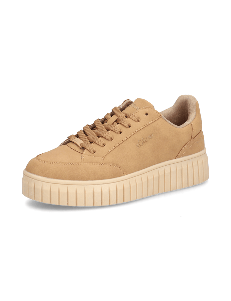 S.Oliver-Sneaker-cognac