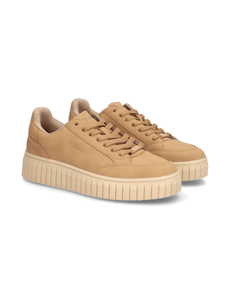 S.Oliver-Sneaker-cognac