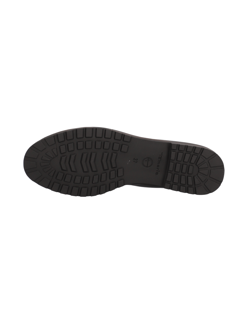 TAMARIS-Glattleder-Slipper-schwarz