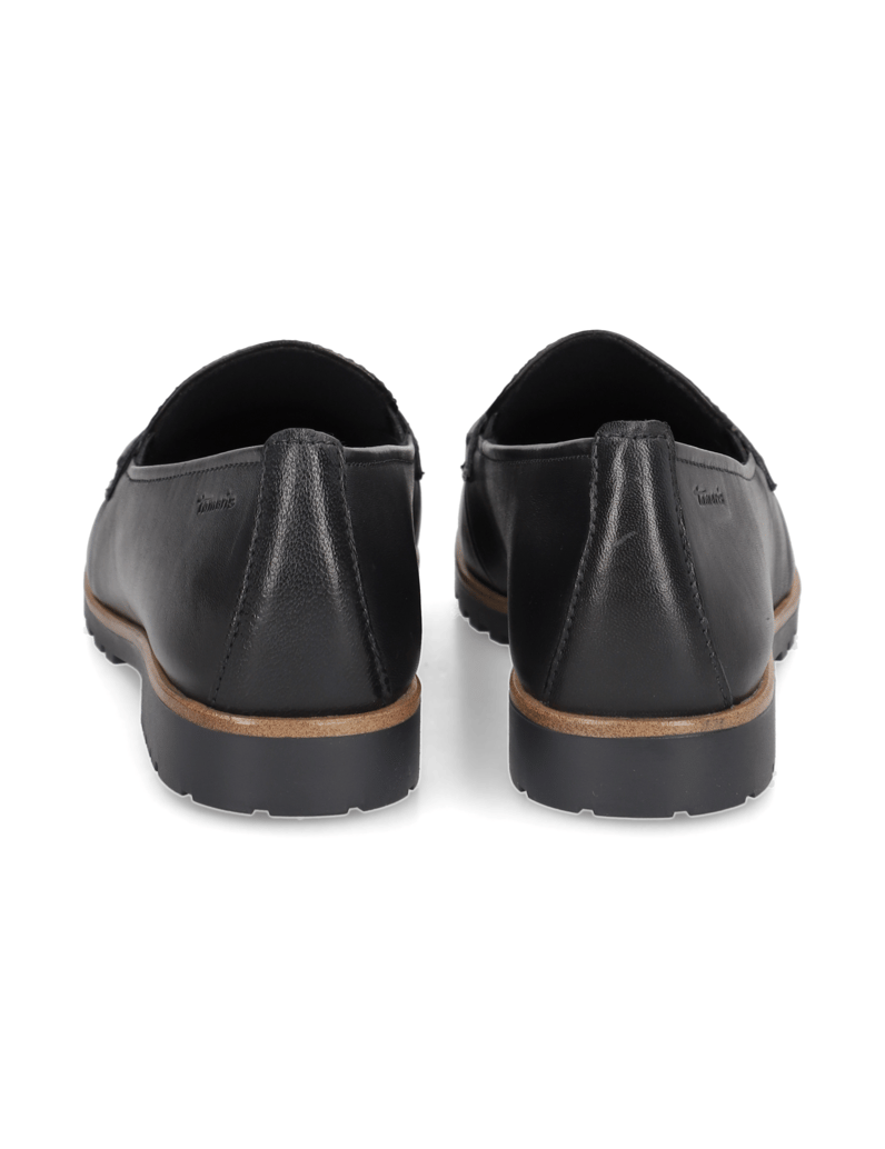 TAMARIS-Glattleder-Slipper-beige