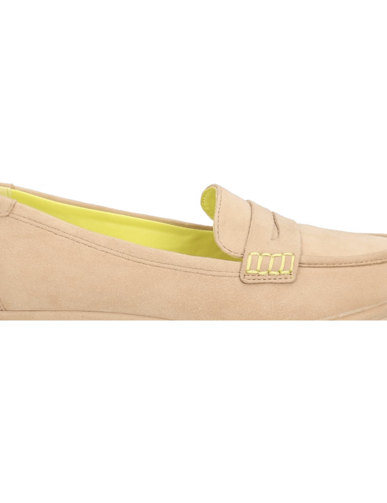 TAMARIS-Veloursleder-Slipper-beige