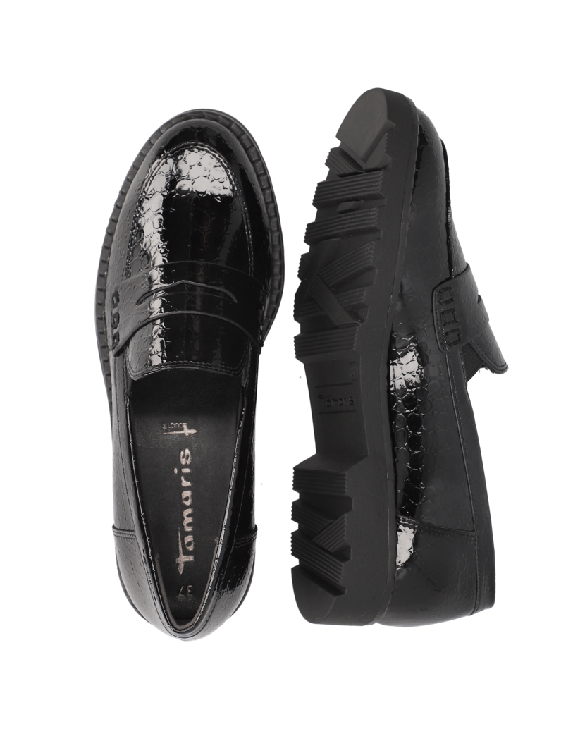 TAMARIS-Slipper-schwarz